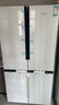 西门子（SIEMENS）605升十字四开门对开门家用冰箱家电国家补贴以旧换新 一级能效 无霜冷藏保鲜大怪兽 白K56L20CMEC 实拍图
