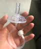 优爱心适用于贝奶瓶配件贝吸管用于贝鸭嘴奶嘴变重力球学饮吸管 白色手柄六件套（3代通用） 实拍图