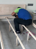 零树 实木床主卧双人床单人床【包安装】1.2m*2m床+5cm椰棕床垫JY-002 实拍图