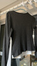 班尼路（Baleno）假两件圆领长袖T恤女2025春秋季新款柔软舒适修身瘦腰百搭打底衫 实拍图
