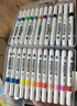 晨光（M&G）文具24色圆杆丙烯马克笔安全防水速干大容量记号笔荧光笔涂鸦学生儿童画笔APMT3308生日礼物水彩笔 实拍图