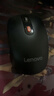 联想（Lenovo） 无线蓝牙双模鼠标 便携办公鼠标 人体工程学设计 适用台式机一体机笔记本平板 Howard黑色 实拍图