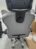 奥伦福特 电脑椅办公椅子电竞椅家用人体工学椅老板椅主播靠背椅皮革转椅 创意工学椅-灰+含乳胶垫【二代】 实拍图