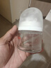 贝亲【新生儿第一个奶瓶】玻璃奶瓶宽口径奶瓶80ml SS号奶嘴 0月+ 实拍图