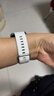 华为HUAWEI WATCH FIT 4 悦动白氟橡胶表带 华为运动智能手表超轻薄大屏潮流运动蓝牙通话睡眠监测fit4 实拍图
