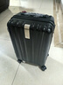 汉客行李箱男拉杆箱女登机箱镇店之宝双层拉链密码箱子旅行箱20英寸黑 实拍图