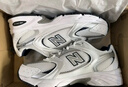 NEW BALANCE NB530官方老爹鞋男鞋女鞋复古情侣网鞋秋冬透气百搭休闲运动鞋 白色 MR530SG 【建议拍小半码】 39.5 (脚长24.5cm尺码详询客服) 实拍图