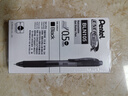 派通（Pentel）【热门商品】BLN105按动黑色中性笔高颜值0.5mm签字笔商务学生速干水笔水性笔文具 黑杆黑芯12支装 实拍图
