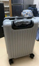 鹃羚行李箱拉杆箱小型可登机旅行箱男女学生密码箱大容量次日达皮箱子 米灰色【贴心挂钩+防护包角】三层加厚-出口转内销 20英寸 -登机箱-手提上飞机手拉箱【当天发货】 实拍图