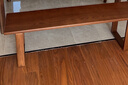 源氏木语实木长条凳北美黑胡桃木餐椅长板凳床尾凳家用简约长凳子 (橡木胡桃色)1.4米长条凳 实拍图