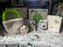 INSTAX富士instax立拍立得 一次成像相机 mini12精美礼盒 樱花宝贝 含10张fafa花边相纸 实拍图