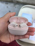 漫步者（EDIFIER）零感豆Air X蓝牙耳机真无线半入耳式音乐游戏运动高音质通话降噪长续航蓝牙6.0低音超短柄2025新款 雾粉【超短柄+专利设计】 实拍图
