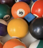 杜威克台球子黑八水晶斯诺克中式桌球母球训练套装5.72CM 实拍图