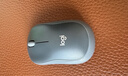罗技（Logitech）M185鼠标 无线鼠标 办公鼠标 对称鼠标 黑色灰边 带无线2.4G接收器 实拍图