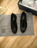 金利来（Goldlion）男鞋商务休闲正装鞋秋季舒适轻质时尚皮鞋50383013701A-黑-42码 实拍图