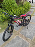 凤凰（Phoenix）儿童自行车山地车学生车脚踏车6-12-18岁童车 霸道 黑红色 24寸 实拍图