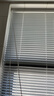 美尔耐免打孔百叶窗帘卧室卫生间浴室厕所防水铝合金厨房升降遮光帘6010 免钉【标准亮光】白色 1平方米 实拍图
