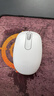 罗技（Logitech）M196 无线蓝牙鼠标 办公鼠标 笔记本商务办公家用 小巧便携 对称手型 珍珠白 实拍图