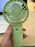 羽博（Yoobao）手持小风扇usb迷你风扇随身便携充电风扇桌面小型风扇学生办公宿舍户外风扇 森系绿【低噪大风可立吹】 4000mAh 实拍图