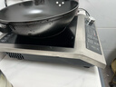 德玛仕（DEMASHI）商用电磁炉大功率3500w大电磁炉炒菜电池炉电磁灶大锅灶炒菜电炒炉火锅【全铜线圈】 不锈钢款【3500W旋钮】TT-3500AX 实拍图