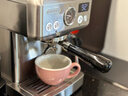 HiBREW咖啡机H10A意式咖啡机半自动冷热双萃20泵压蒸汽打奶泡复古小型家用办公室咖啡机1.6L水箱分体式 H10A亮银色+G3A套装款（下单即可领取补贴） 实拍图