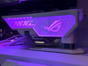 华硕ROG XH01 白色大力神显卡支架 4090显卡适用/神光同步/免工具调节/磁吸水平指示器 实拍图