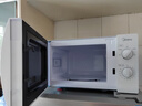 美的（Midea）快捷微波炉 家用小型 360°转盘加热 旋钮操控 易洁内胆（M1-L213B） 实拍图