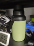 小米大肚保温杯 户外保温水壶 双饮保冷杯  316L便携水杯 橄榄绿 1L 实拍图