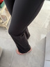 SIINSIIN【杨幂同款】微喇裤女秋冬季新款加绒瑜伽裤子保暖鲨鱼喇叭裤 【中暖6.0pro】小个子-柔雾灰 （净身高155-160cm） L 【120-140斤】 实拍图