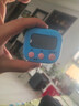 定时器开关计时器 厨房闹铃学生做题可爱倒计时提醒器 小学生儿童计时器烹饪厨房商用餐饮店 蓝色 1个 实拍图