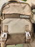 爱迪生发明家中学生书包初中生高中减负护脊男女孩双肩背包高颜值 k013-2 卡其 实拍图
