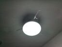 欧普（OPPLE）风扇灯吊扇灯24瓦LED照明低噪音餐厅卧室吊灯灯具包安装 冰风白 实拍图