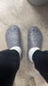 京东京造【抗菌洞洞鞋】凉鞋情侣旅行沙滩两穿eva凉拖鞋男士水泥灰44-45 实拍图