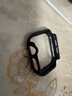 BHO【热销10万+】适用苹果手表保护壳apple iwatch s10/s11保护壳膜一体套se3/9/8/ultra3钢化膜2防摔 壳膜一体【黑色】 iwatch 10/11代【46mm表盘】 实拍图
