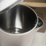 美的（Midea）电热水壶电水壶烧水壶双层防烫 0涂层 食品级304不锈钢1500W快速沸腾1.7L大容量 HJ1705 实拍图
