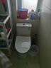 九牧（JOMOO）马桶 家用虹吸式马桶大冲力节水坐便器 防臭瞬冲 易洁抗菌马桶 行业爆款-双旋暴风冲11370-400坑 实拍图