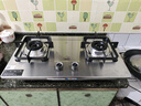 美的（Midea）燃气灶液化气 双灶具 家用5.0kW猛火灶台嵌两用 不锈钢面板 线性精控 一级能效 Q315-M 实拍图