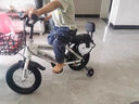 【京东物流】儿童自行车12-14-18寸童车3-5-8岁男女孩脚踏单车 12寸 豪华珍珠白 实拍图