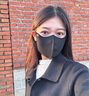 JCZS品牌戴眼镜不起雾口罩夏季天冰丝防晒口罩男防紫外线无痕轻薄 银白色【升级透气孔】买一送一 （两个装） 实拍图