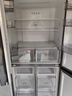 美的（Midea）471升十字对开四开门电冰箱家用风冷无霜一级能效双变频国家补贴超薄超大容量BCD-471WSPZM(E) 实拍图