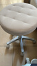 卓博凳子吧台椅升降椅美容凳滑轮凳转椅圆凳椅子BT33米白 实拍图