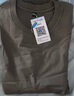 真维斯日系长袖T恤男220g重磅纯棉男士打底衫男生宽松大码纯色内搭 实拍图