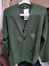 优衣库男装女装柔软绵羊毛V领针织开衫/毛衣毛衫外套478547 56 橄榄色 M /170/92A 实拍图