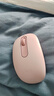罗技（Logitech）M196 无线蓝牙鼠标 办公鼠标 笔记本商务办公家用 小巧便携 对称手型 玫瑰粉 实拍图