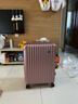 爱华仕行李箱旅行箱24英寸托运箱女大容量拉杆箱男出差密码箱皮箱玫瑰金 实拍图