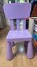 宜家（IKEA）MAMMUT玛莫特儿童桌学习绘画小桌子学生家用幼儿园餐桌 淡紫色儿童椅 实拍图
