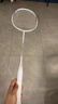 李宁（LI-NING）羽毛球拍雷霆小钢炮超轻白色全碳素进攻型球拍6U已拉线AYPT311-6 实拍图