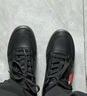 李宁元宝V3丨板鞋男子学院风小黑鞋时尚百搭经典休闲鞋AGCV107 实拍图