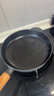 典匠铸铁煎锅平底锅24cm聚油煎锅加厚无涂层生铁锅家用烙饼早餐煎蛋锅 实拍图