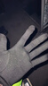 迪卡侬户外运动男女跑步健身骑行轻薄舒适保暖触屏手套纯黑色XL-4564124 实拍图